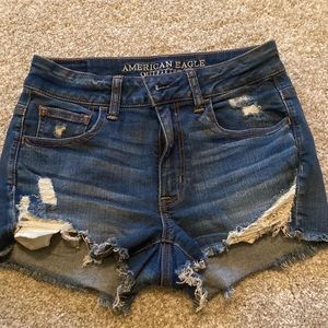 American Eagle Jean Shorts Super Stretch